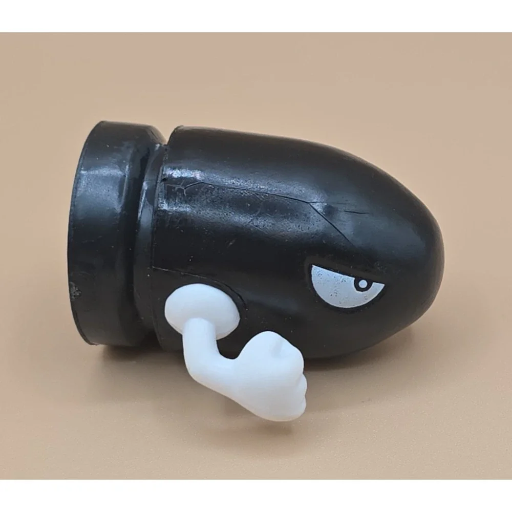 Nintendo Super Mario Bros Bullet Bill Action Figure
